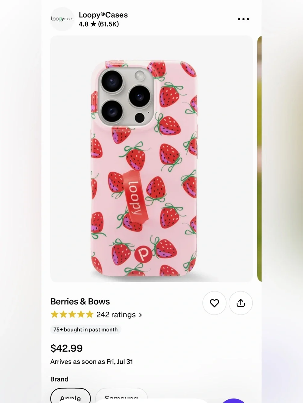 iPhone 16 Pro Loopy Case